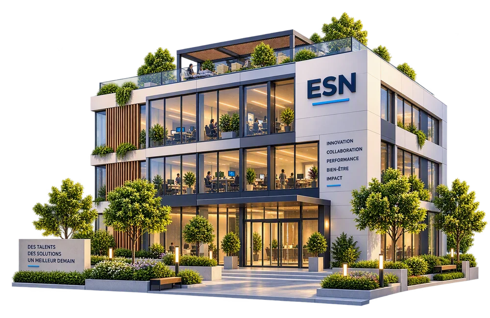 Locaux récents pour une ESN en croissance
